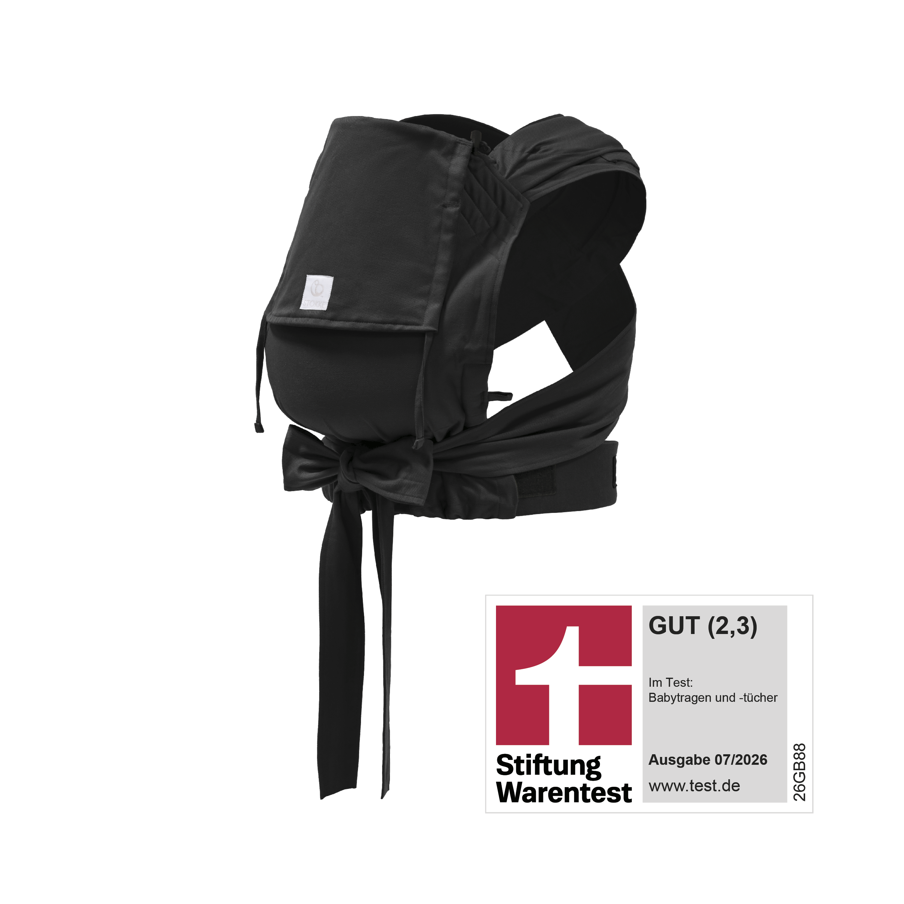 Stokke® Limas™ Carrier - Newborn Carrier, Black, mainview galery image 1